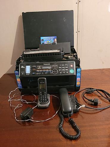 panasonic принтер 3 в 1: МФУ Panasonic с факсом и DECT-трубкой Корпус поврежден, требуется — 1