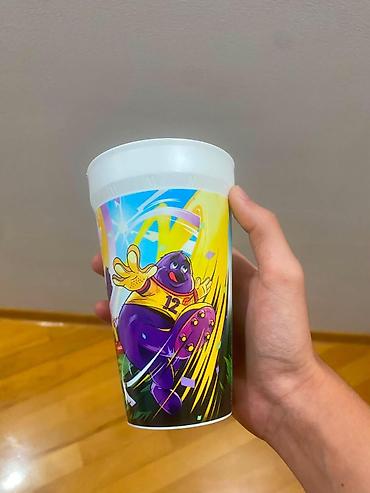 Digər: Mcdonalds Grimace shake World cup stekan original koleksiya uçun — 1