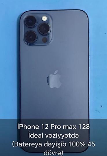 iphone 12 qiymeti irşad: IPhone 12 Pro Max, 128 GB, Graphite, Face ID — 1
