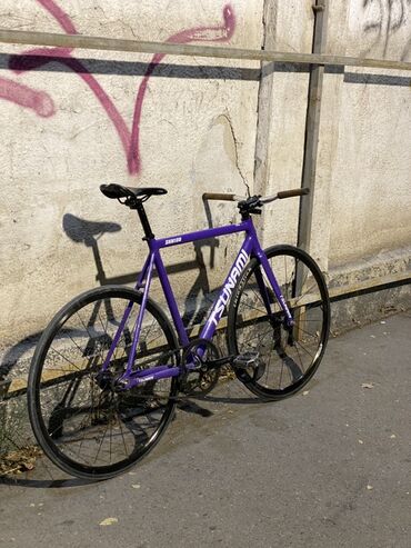 цунами фикс: Шаардык велосипед, Tsunami, Велосипед алкагы L (172 - 185 см)