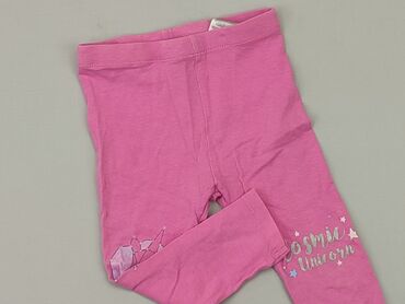 legginsy z wiązaniem z przodu: Leggings, So cute, 9-12 months, condition - Good