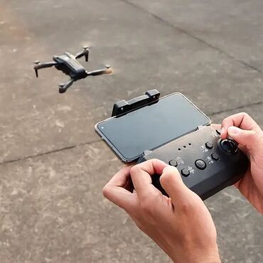 Дроны: Дрон квадракоптер бюджетный Zet908 В дроне две камеры. WIFI камера с — 6