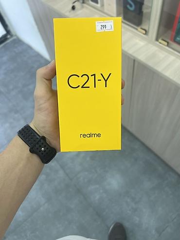 realme c21y: Realme C21Y, 32 GB, rəng - Sarı, Barmaq izi — 1