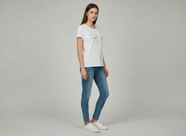 tommy hilfiger t shirty czarne: T-shirt damski, rozmiar M