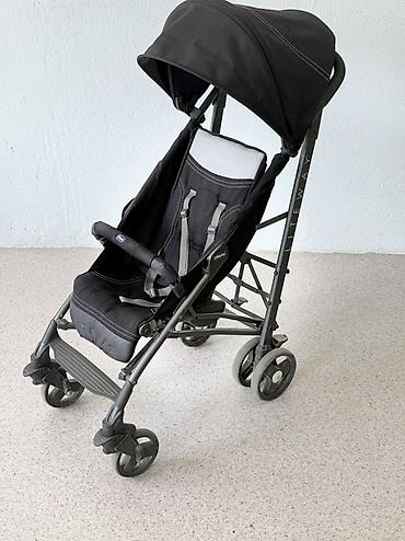 Коляска, Chicco, цвет - Черный, Б/у, Самовывоз, Платная доставка