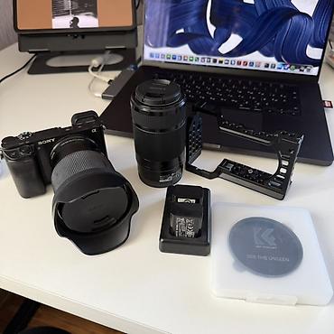 gamma archer: Sony a6400 + Sigma 16mm f/1.4 + Sony 55–210mm | Отличный комплект — 1