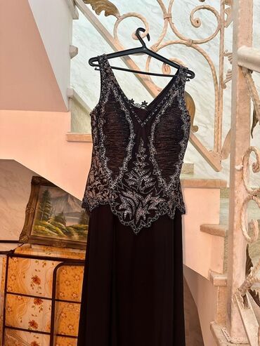 Ziyafət donları: Zərif ziyafət geyimləri dəsti 1) Qara-ağ kokteyl donu - İncə ipli — 7