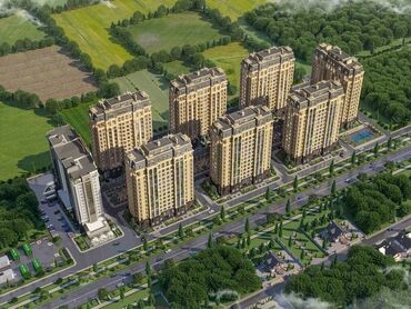 квартиры в рассрочку в бишкеке ихлас: 4 комнаты, 126 м², Элитка, 4 этаж, ПСО (под самоотделку)