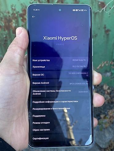 redmi 11: Xiaomi, 15 Pro, Новый, 256 ГБ, цвет - Серебристый, 2 SIM — 1