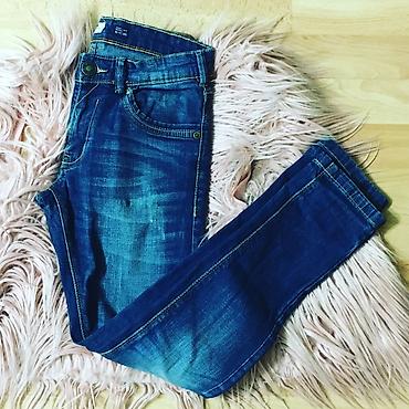 Cins şalvar: Razmer:10-11 Yash(146) Brend:OVS (Denim Slim Fit) Istehsal: Bangladesh — 6