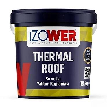 Dam örtükləri: Thermal roof 18kgSu və istilik izolyasiya örtüyü IZOWERTHERMAL ROOF — 1