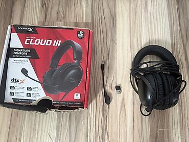 Аксессуары для ноутбуков: Проводные гарнитуры, HyperX, Б/у, цвет - Черный — 1