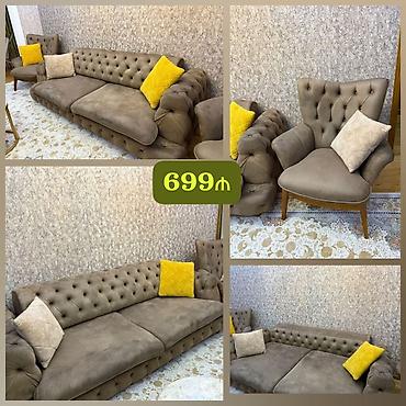 xirdalan mebel fabriki: Divan kreslo dəsti satılır 699₼. ideal vəziyyətdə. heç bir problemi — 1