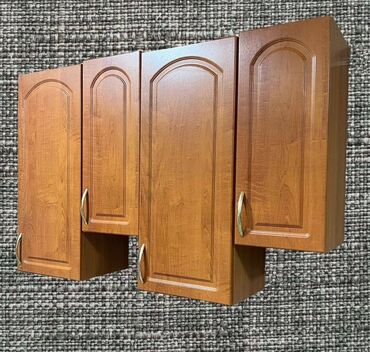 кухоная мебель: Навесные шкафчики от кухонного гарнитура, длина 140 см, глубина 32