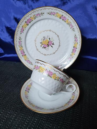 Kuhinjski setovi: Set 1 Freiberger porcelan,Istocna Nemacka iz 70ih. Nemacki set — 2