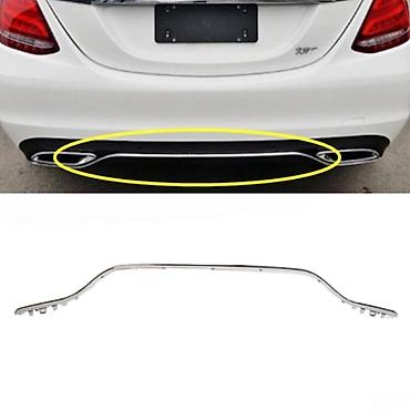 w205 bufer: "Mercedes W205 C205" arxa buferin nikeli kantı xrom Şəhər: Bakı — 3