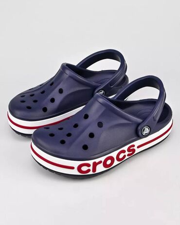 зимние обувь мужская: Мужские кроссовки, 42, Crocs, Новый, цвет - Синий, Бесплатная доставка