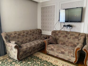 раскладной угловой диван: Модульный диван, Б/у