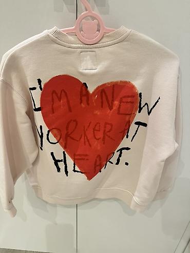 flis celovecek: Uşaq svitşotu – ZARA “I ❤️ NY” kolleksiyası İkisinə - 9 man❤️ Jaket — 4