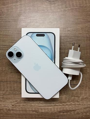 Apple iPhone: Apple iPhone 15 – srebrno/sivo kućište 📱 Na prodaju iPhone 15 – 128GB — 9