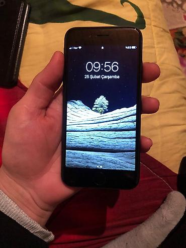 Apple iPhone: IPhone 7, 128 GB, Qara, Barmaq izi — 1