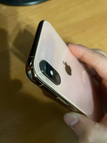 кол тараза: IPhone Xs, Колдонулган, 256 ГБ, Rose Gold, Каптама, 100 %