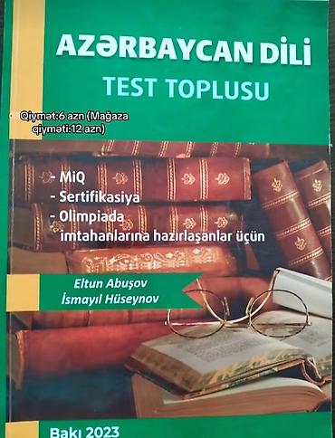 Testlər: Məhsul: “Azərbaycan Dili – Test Toplusu” Müəlliflər: Eltun Abușov — 1