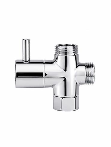 plastik su: Duş troniki 15x15x15 ayarlı (diverter) - Material: yüksək — 1