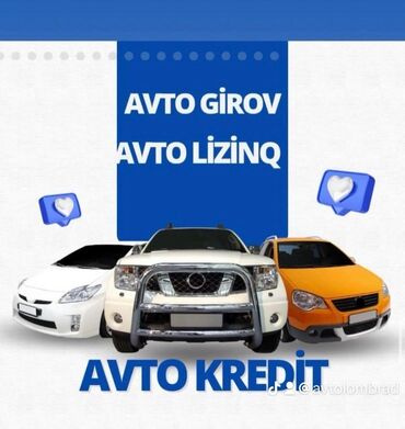 Avtoservis, nəqliyyatın təmiri: Avtomobil girovu, avtomobil lizinqi və avtomobil krediti xidmətləri