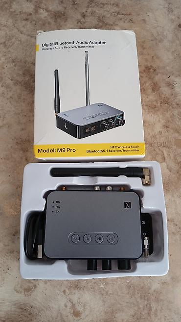 Rəqəmsal Bluetuz audio adapder həm radio həm mikrafon həm flaşkart