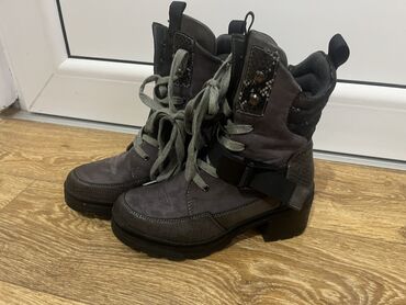zenske gumene cizme sa krznom: Ankle boots, Opposite, 37