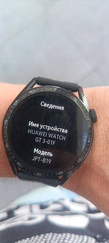 Aksesuarlar: İşlənmiş, Smart saat, Huawei, Suya davamlı, rəng - Qara — 2