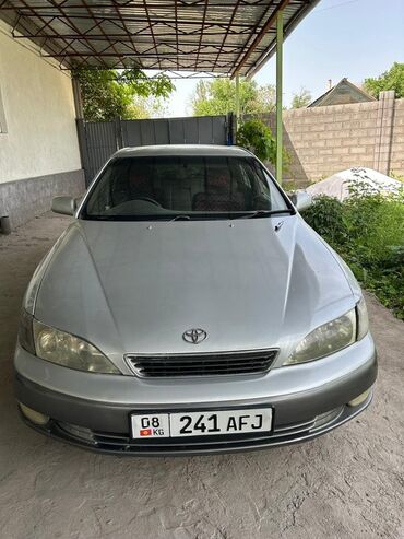 Toyota: Автомобиль Toyota Windom серебристого цвета. Это седан с просторным