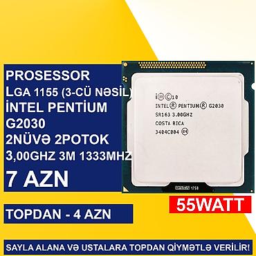 Prosessorlar: Kompüter üçün Prosessorlar SAYLA ALANA VƏ USTALARA TOPDAN QİYMƏTLƏ — 12