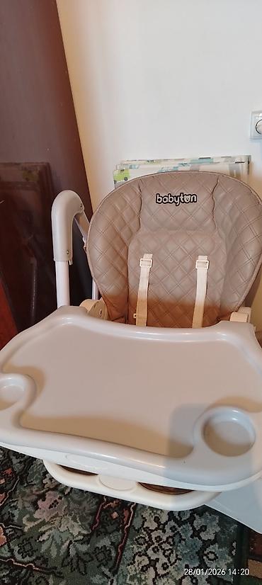 babyton: Детский стульчик для кормления Babyton. - Удобное мягкое сиденье с — 1