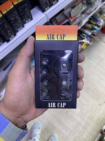 Набор колпачков на ниппели AIR CAP с логотипом Lexus. Комплект