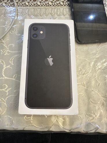 Apple iPhone: IPhone 11 Pro, 64 GB, Black Titanium, Barmaq izi, Simsiz şarj, Face ID