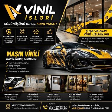 şuşə təmiri: EKO SERVİS və VINİL İŞLƏRİ – peşəkar usta xidməti və vinil həlləri — 2
