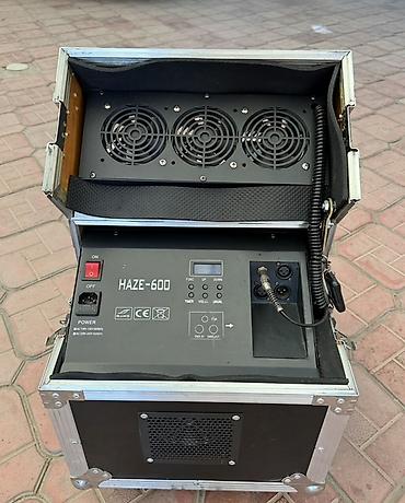 генертор: - Профессиональный генератор дымки (hazer) модели HAZE-600. - — 4