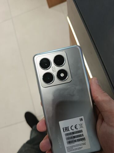Xiaomi: Xiaomi 14 Pro, 512 GB, rəng - Boz, 
 Sensor, Barmaq izi, İki sim kartlı