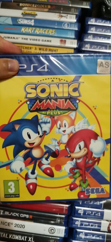 Oyun diskləri və kartricləri: Sonic mania plus. 🎮PlayStation 4 və PlayStation 5 Aksesuarlarının
