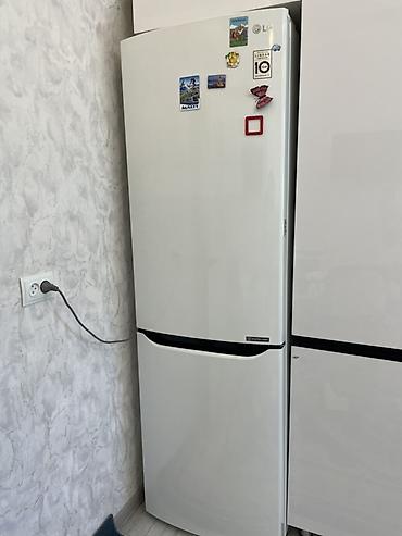 Холодильник LG, Б/у, Двухкамерный, No frost, 59 * 185 * 64 at lalafo.kg Холодильник LG, Б/у, Двухкамерный, No frost, 59 * 185 * 64