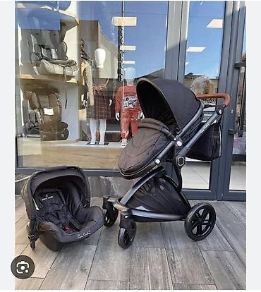 коляска 5000: Продаю коляску Pierre Cardin 2 in 1. Состояние 7/10. Удобная, легкая — 1