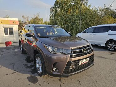 рассрочка машиналар: Toyota Highlander: 2019 г., 3.5 л, Автомат, Бензин, Жол тандабас