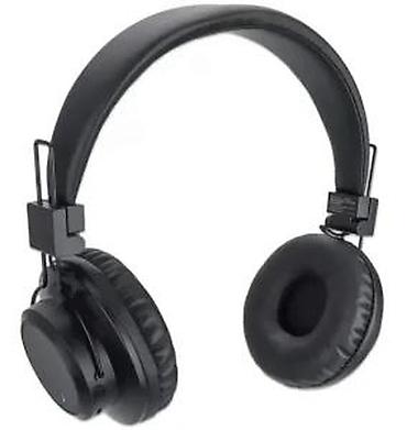 Slušalice: Bežične Bluetooth slušalice – crne, sklopive, preko uha - — 4