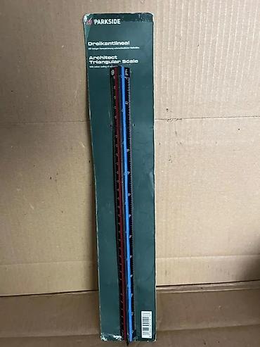 Ostali merni alati: Aluminijumsko arhitektonsko trostrano lenjire – skalar - Materijal — 10