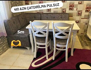 razin heyet evleri: Künc divan masa oturacaq rəng seçimi var — 1
