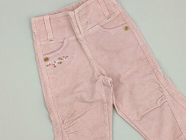 jeansy myszka miki zara: Denim pants, 6-9 months, condition - Good