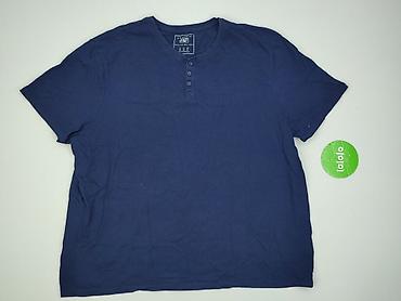 granatowa: F&F, T-shirt damski, rozmiar 3XL — 2