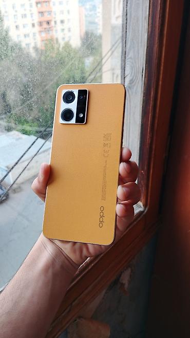 harda: Oppo Reno7, 128 GB, rəng - Narıncı, Barmaq izi — 2